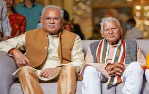bhupesh baghel father
