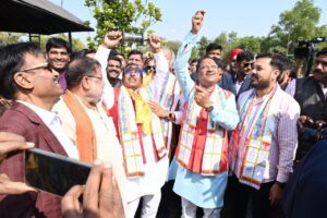 CM Sai started kite festival