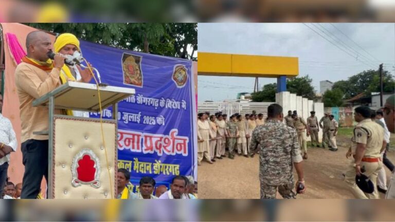 डोंगरगढ़ में बम्लेश्वरी मंदिर ट्रस्ट चुनाव के बीच आदिवासी समाज का विरोध, मांगा 50% आरक्षण