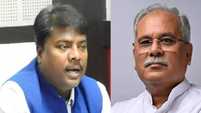 भूपेश बघेल ने केदार कश्यप की प्रेसवार्ता को बताया ‘झूठ का पुलिंदा’, कहा- हसदेव में पेड़ सरकार बनने से पहले ही काटे गए