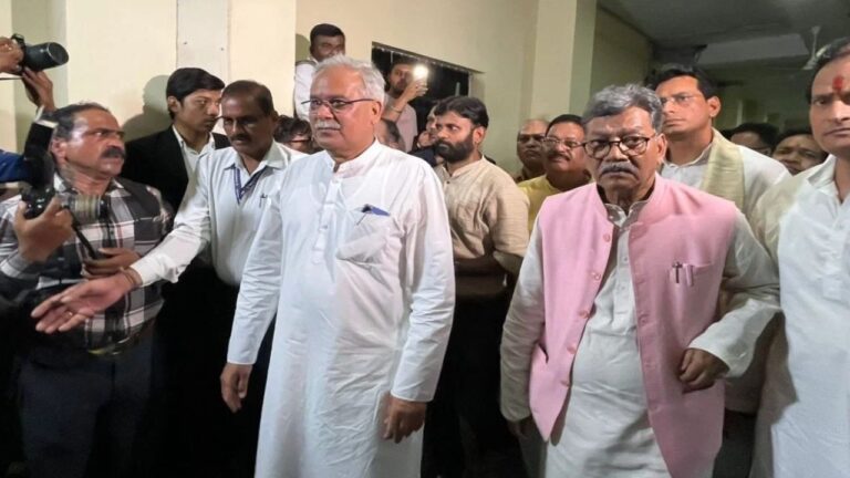 पूर्व CM भूपेश बघेल के बेटे चैतन्य गिरफ्तार, कांग्रेस का उग्र विरोध; सचिन पायलट बोले—‘ईडी का दुरुपयोग लोकतंत्र पर चोट’
