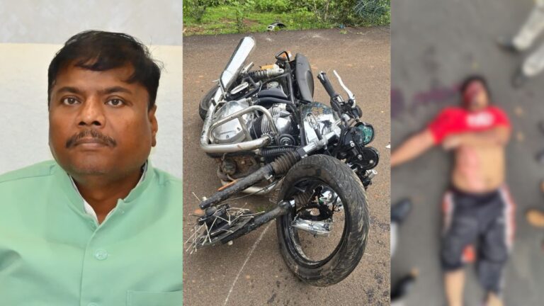 वन मंत्री केदार कश्यप के भतीजे निखिल की सड़क हादसे में दर्दनाक मौत