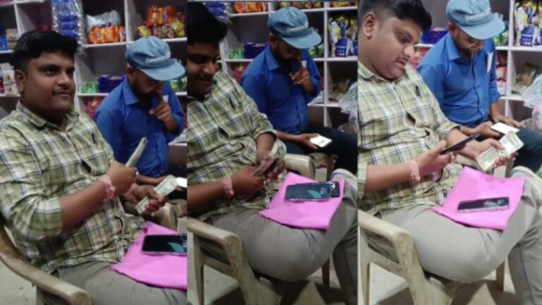 बिजली विभाग का JE रिश्वत लेते पकड़ा गया, वीडियो वायरल होने पर सस्पेंड