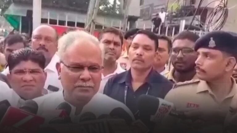 ED की छापेमारी पर भूपेश बघेल का बयान – “भूपेश न टूटेगा, न झुकेगा”