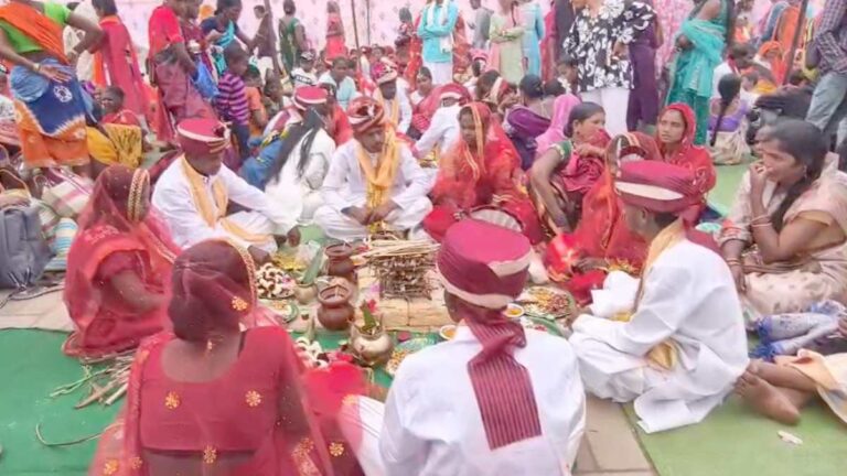 मुख्यमंत्री कन्या विवाह योजना: जगदलपुर में 280 जोड़ों का सामूहिक विवाह, मिला आर्थिक सहयोग