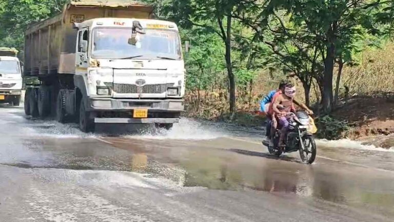 रायगढ़ में बिलासपुर डैम का हिस्सा टूटा, कई गांवों में घुसा पानी