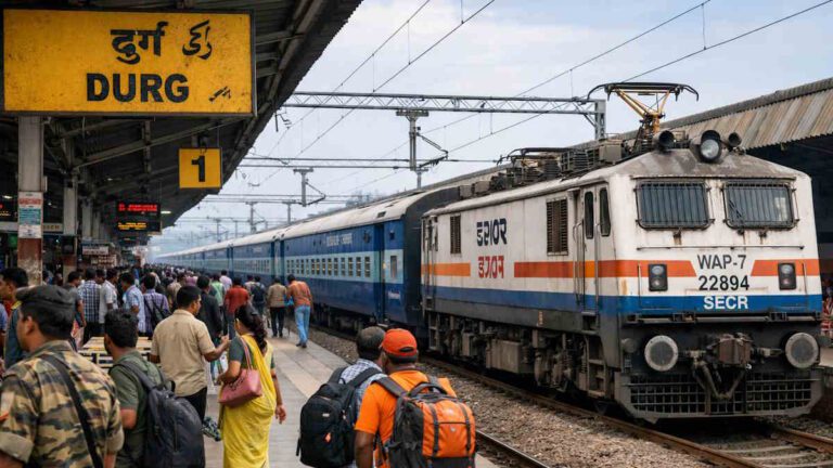 गर्मियों में राहत: दुर्ग-हरिद्वार समर स्पेशल ट्रेन के 11 फेरे, यात्रियों को मिलेगी कंफर्म सीट