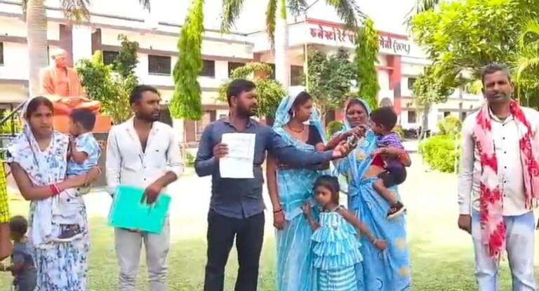 डिप्टी सीएम अरुण साव के गृह क्षेत्र में पीएम आवास निर्माण पर 3 महीने से रोक, न्याय की मांग लेकर पहुंचा परिवार