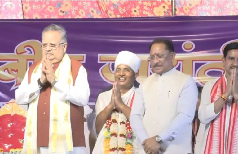 कबीर जयंती महोत्सव में बोले CM साय, विकास और विरासत दोनों को दे रहे प्राथमिकता