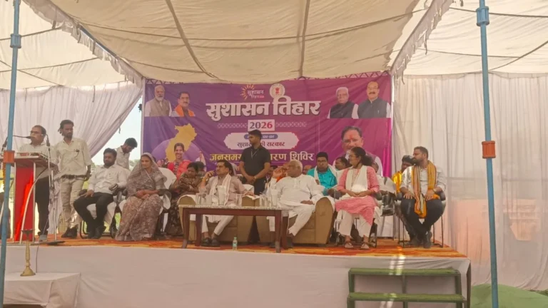सुशासन तिहार शिविर में उठीं गंभीर शिकायतें, आवास, बिजली बिल और सचिव समायोजन पर सवाल