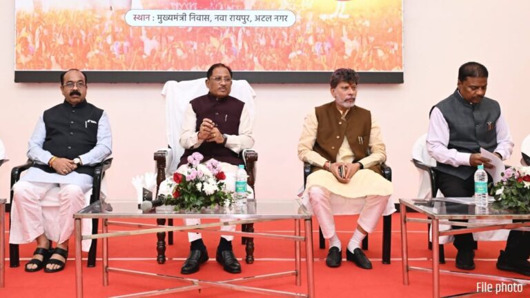 मानसून सत्र से पहले भाजपा विधायक दल की बैठक, सीएम साय करेंगे रणनीति पर मंथन