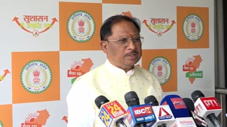 कमजोर मानसून पर बोले सीएम साय, किसानों के साथ सरकार, AI मिशन पर भी दिया जोर