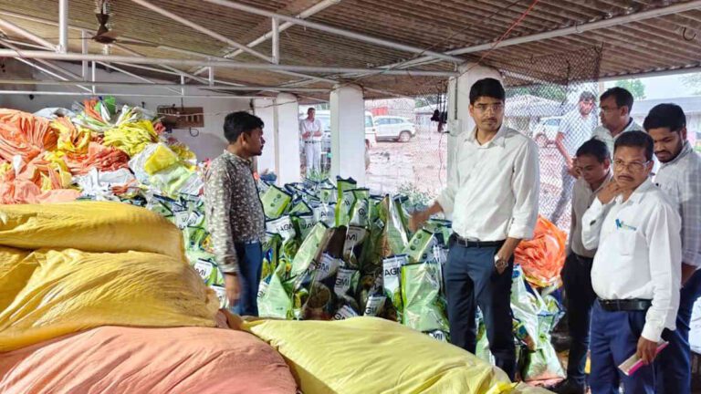 बालोद में कृषि विभाग की बड़ी कार्रवाई, अवैध कृषि सामग्री से भरा गोदाम सील