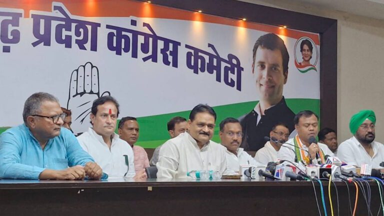 राम मंदिर चढ़ावा विवाद पर कांग्रेस का भाजपा पर हमला, कमलेश्वर पटेल ने उठाए कई सवाल