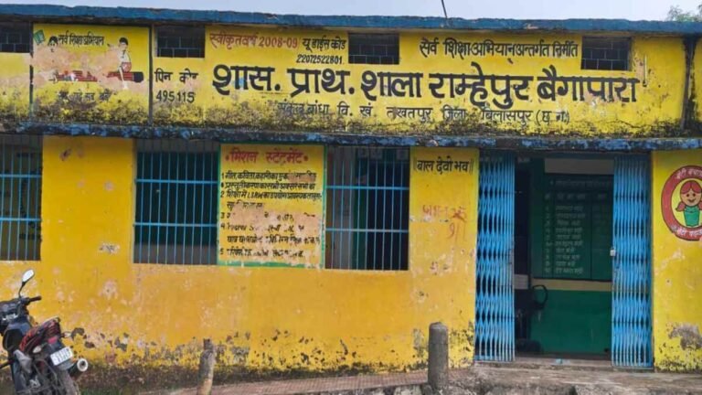 52 बच्चों की पढ़ाई एक शिक्षक के भरोसे, जर्जर स्कूल भवन में पढ़ने को मजबूर बैगा समुदाय के बच्चे