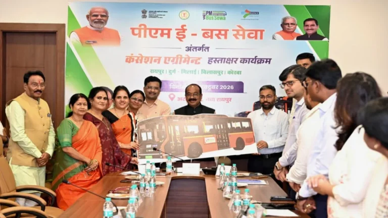 छत्तीसगढ़ के 4 शहरों में दौड़ेंगी 240 इलेक्ट्रिक बसें, रायपुर को मिलेंगी 100 बसें; नवंबर से शुरुआत